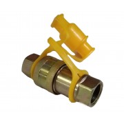 Головка соединительная FA2018 М22х1,5 желтая / красная (быстро разъемное соединение) Головка соединительная FA2018 М22х1,5 желтая / красная (быстро разъемное соединение)