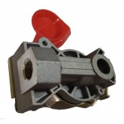 Головка воздушная соединительная. Пневморазъем М16х1,5 без клапана FA2011E красная Головка воздушная соединительная. Пневморазъем М16х1,5 без клапана FA2011E красная