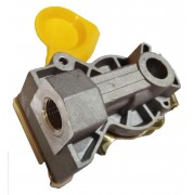 Головка воздушная соединительная. Пневморазъем М16х1,5 без клапана FA2011G желтая Головка воздушная соединительная. Пневморазъем М16х1,5 без клапана FA2011G желтая