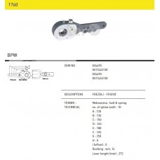 Трещетка тормозная 024490 BPW, SAF (10 шлицов) механическая, двухрядная
