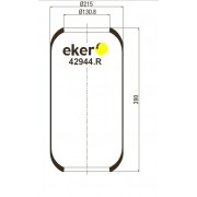Пневмоподушка (баллон) IVECO / VOLVO / SCANIA — Аналог 944N, 4714025