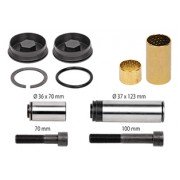 Ремкомплект направляющих тормозного суппорта BPW ECO Disc (SK7) — Аналог K0006, 09.801.07.61.0