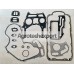 U5LB0382, U5LB0376, 233-0333, 272-2232, Комплект прокладок нижний на Perkins 1104С-44 серии, Caterpillar, JCB