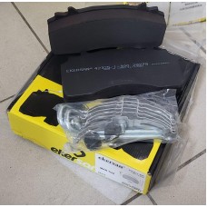 Дисковые тормозные колодки передние / задние Ekersan аналог WVA 29279 MAN 81508205108 TGA, TGS, TGX. Турция