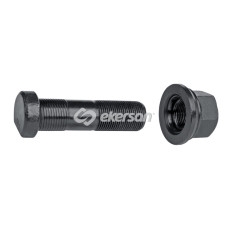 Колесная шпилька с гайкой Mercedes, MAN M22x1.5 (аналог 3894010071, 81455010058)