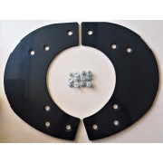 Комплект накладок седла, опорной плиты EKS800 (аналог JOST SK3106003, MAN 81427106201)