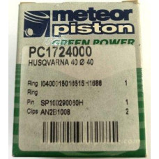 Поршень Meteor Piston PC1724000 (40,00 мм) для HUSQVARNA 40, 240R, 240RJP. Италия