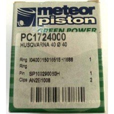 Поршень Meteor Piston PC1724000 (40,00 мм) для HUSQVARNA 40, 240R, 240RJP. Италия