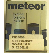 Поршень Meteor Piston PC1063B (52,00 мм, размер B) для Sthl 050, 051, TS 510. Италия Поршень Meteor Piston PC1063B (52,00 мм, размер B) для Sthl 050, 051, TS 510. Италия