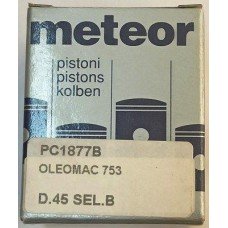 Поршень Meteor Piston PC2012B (45,00 мм, размер B) для Oleo-Mac 753, 753T, 453BP и Efco 8530, 8535. Италия