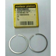 Поршневі кільця ALPINA MS 410, MITSUBISHI 33-T200, SOLO 639 39mm хромовані