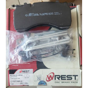 Дисковые тормозные колодки Ekersan аналог WVA 29142 DAF 1440504 Renault 5001855902 Турция с монтажным комплектом