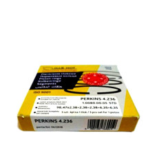 Кольца поршневые (5 колец) 41158041  на двигатель Perkins 4.236. 