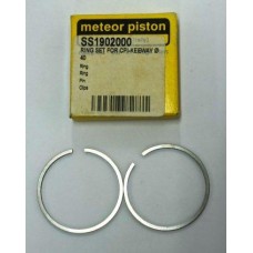 Поршневые кольца SS1902000 40,00 мм для Honda Dio AF34, AF35 / Yamaha, CPI, Keeway — Meteor Piston (Италия)