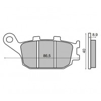 Тормозна система для скутерів